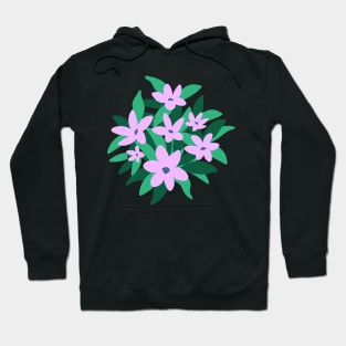 Purple Flower Bouquet Hoodie